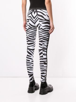 zebra print thermal leggings展示图