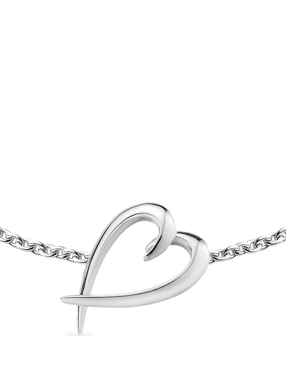 Sterling Silver Heart Bracelet