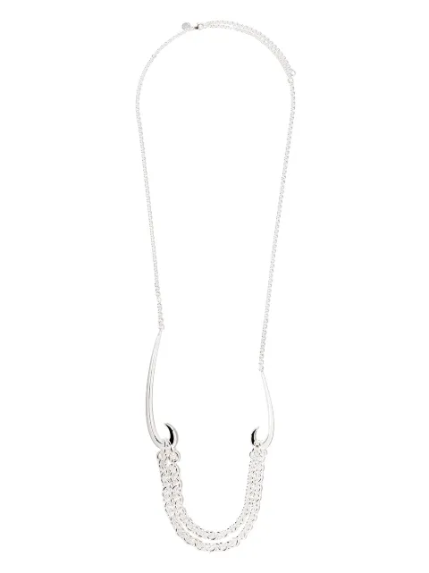 Shaun Leane silver multi Hook necklace