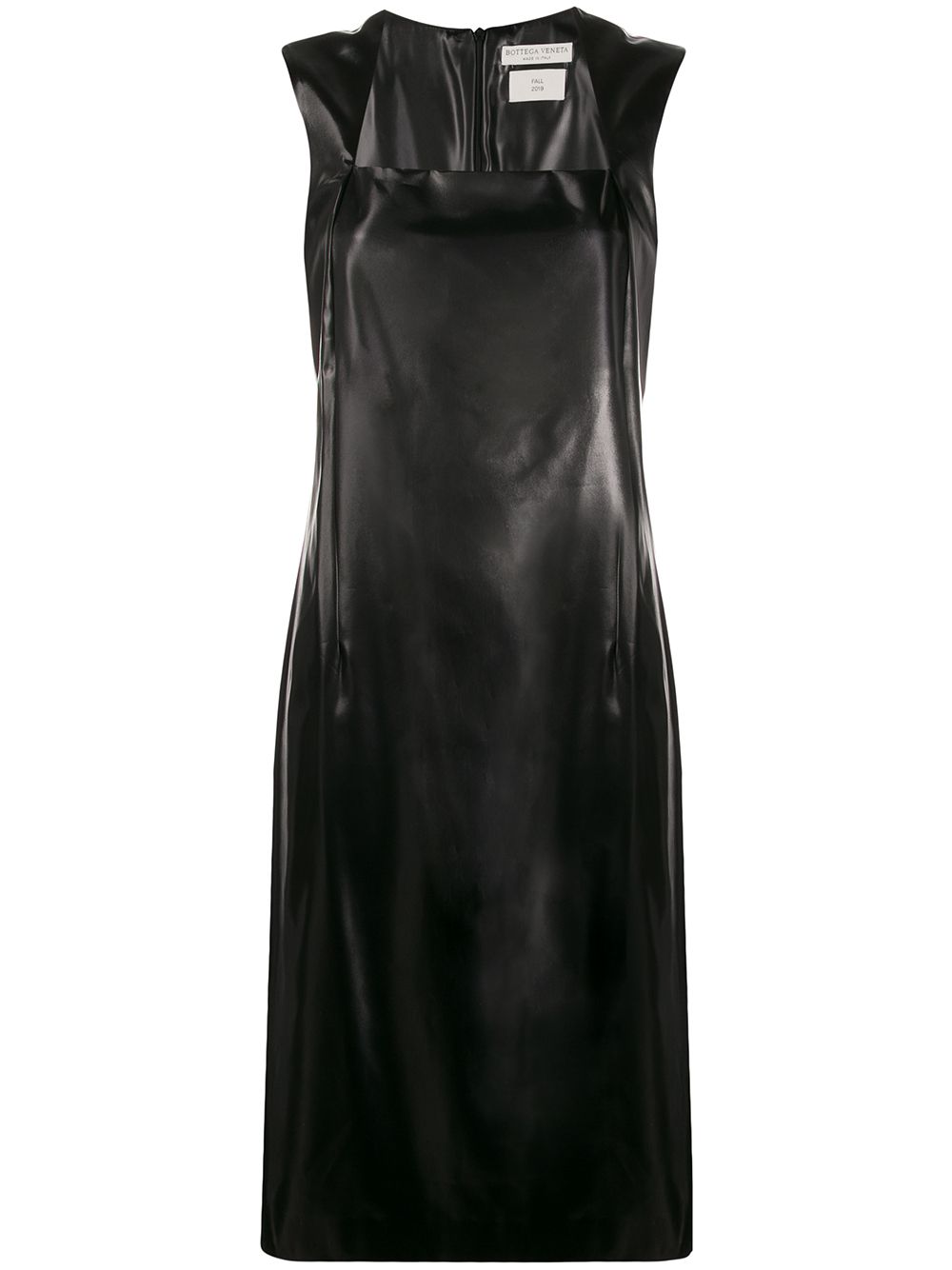 фото Bottega veneta платье с квадратным вырезом