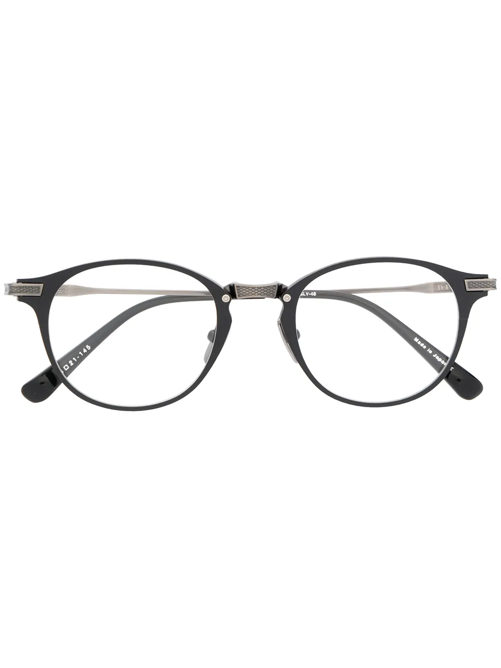 

Dita Eyewear lentes con armazón redonda - Negro