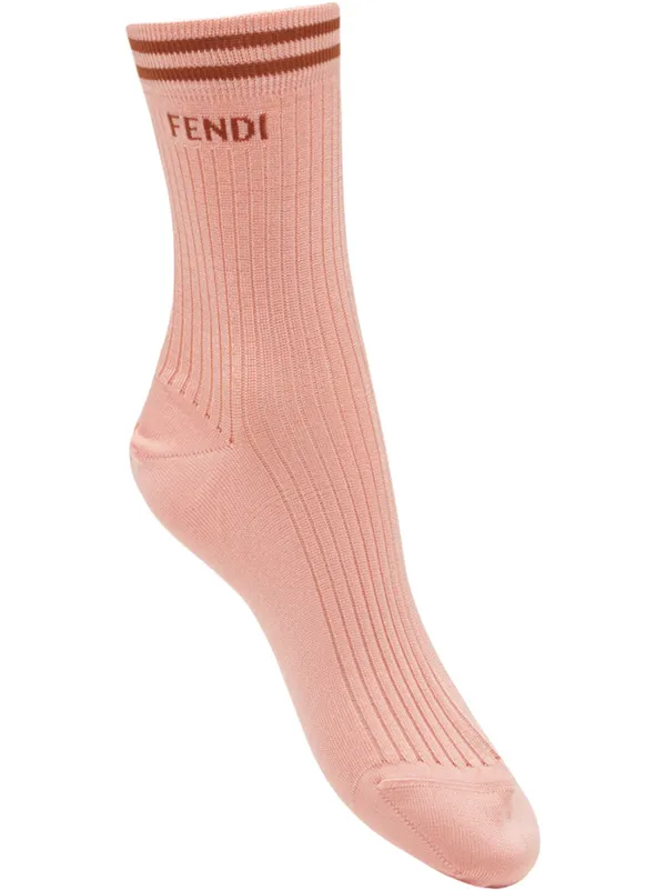 pink fendi socks