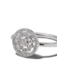 Astley Clarke 14kt white gold diamond medium Icon Nova ring