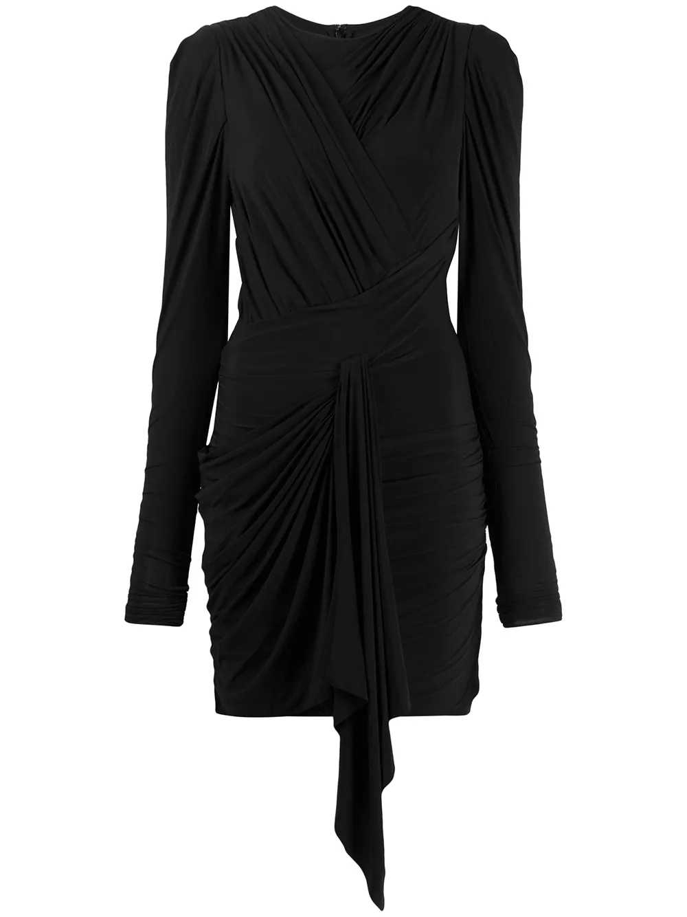 ISABEL MARANT 'Tonia' Cocktailkleid mit Raffung - Schwarz
