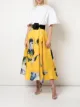 Image 2 of Carolina Herrera floral print A-line skirt