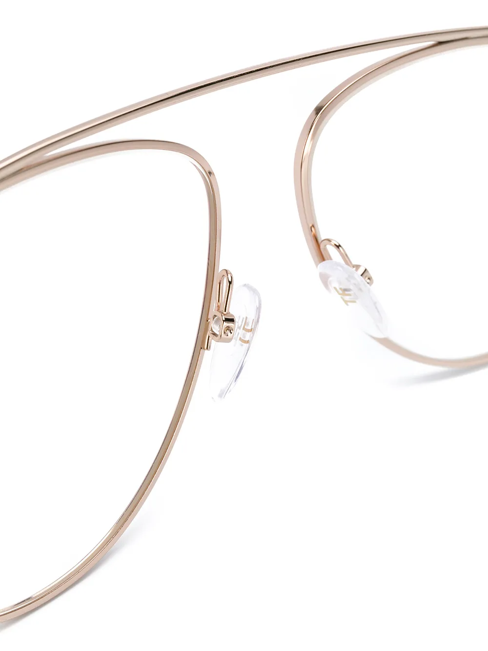 TOM FORD Eyewear FT5622B bril met piloten montuur Goud