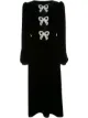Immagine 1 di Saloni SALONI 10327 02/5379-BLACK/PEARL BOWS Natural (Veg)->Cotton