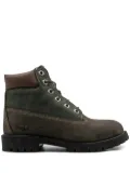 Timberland 6 Inch Premium ""Dark Brown/Green"" boots