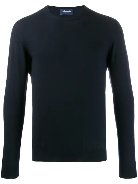 Drumohr crew-neck cashmere sweater