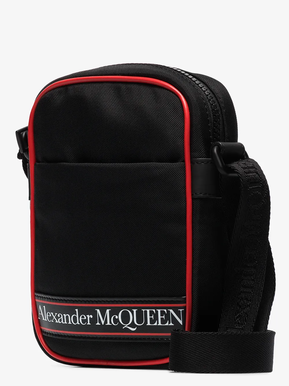 ALEXANDER MCQUEEN KURIERTASCHE MIT LOGO-PRINT,610679HV26B14620593