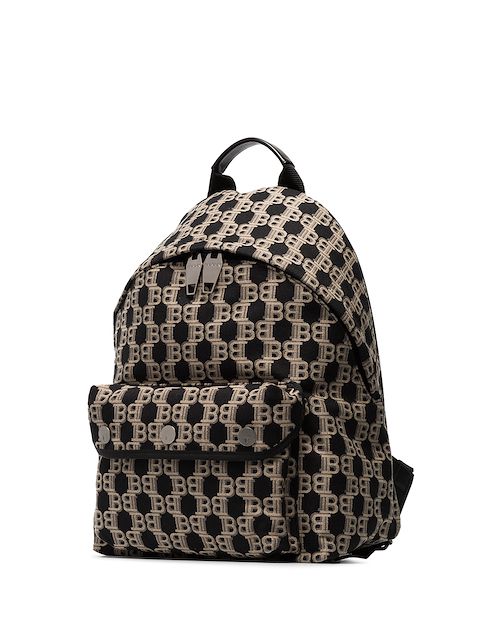 kent floral nylon jacquard backpack