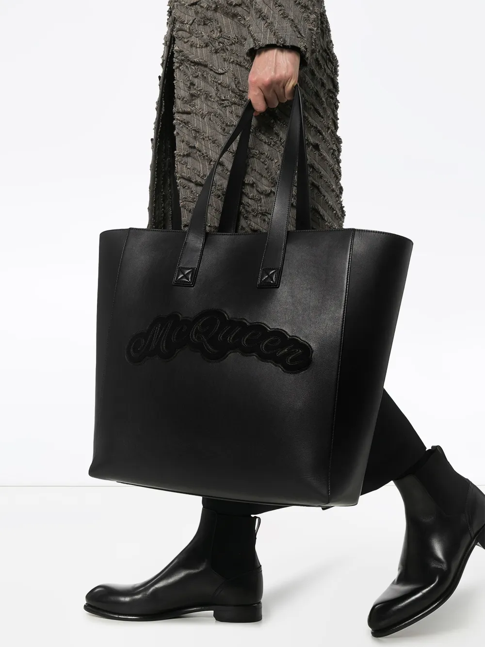 фото Alexander mcqueen сумка-тоут с логотипом