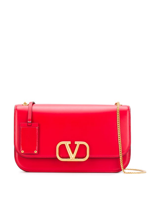 valentino shoulder bag red