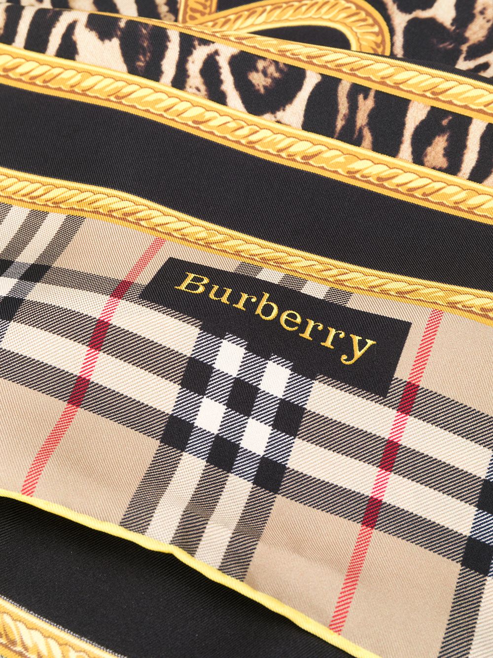 фото Burberry шарф в клетку Vintage Check