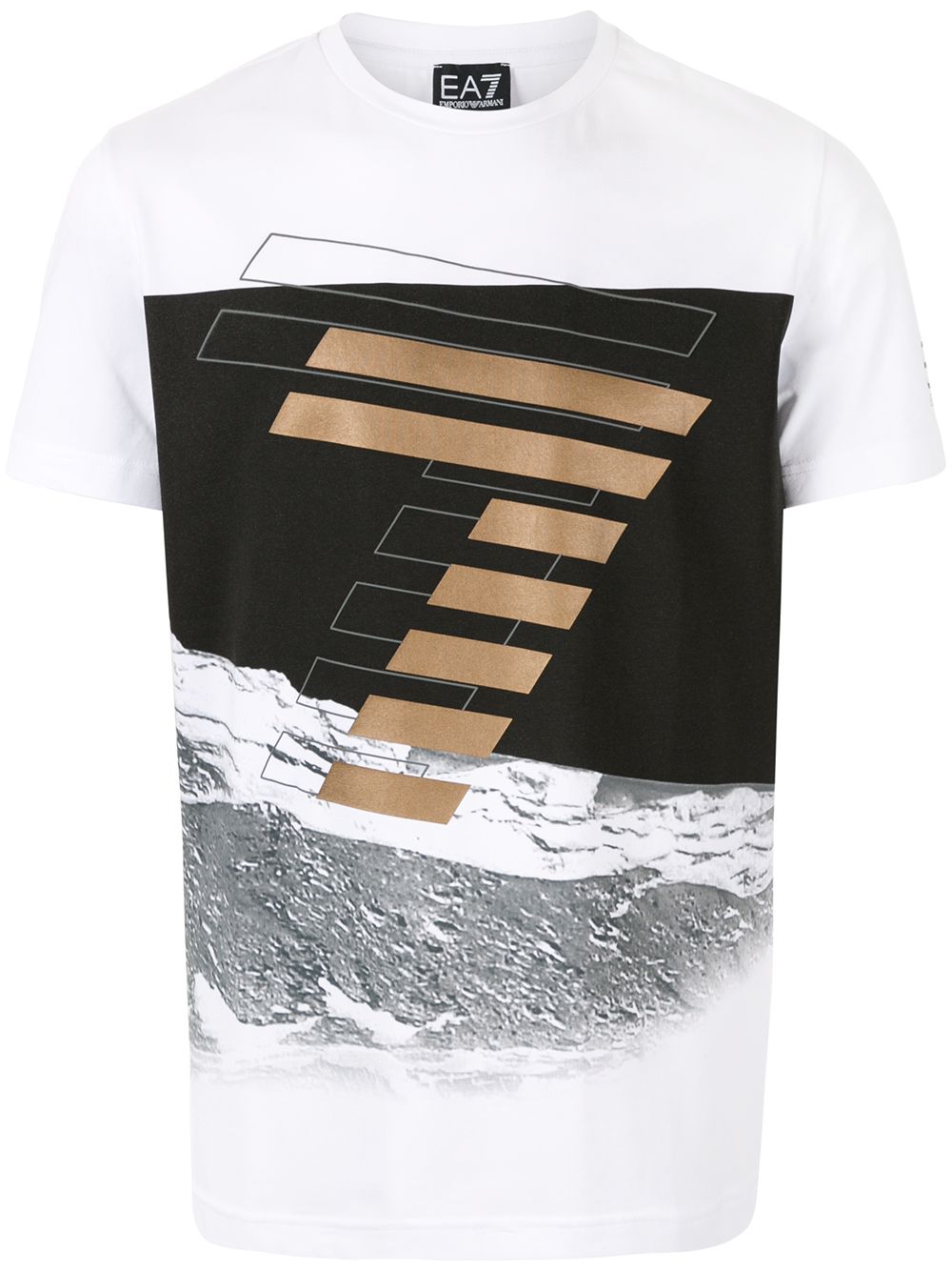 фото Ea7 Emporio Armani graphic print T-shirt