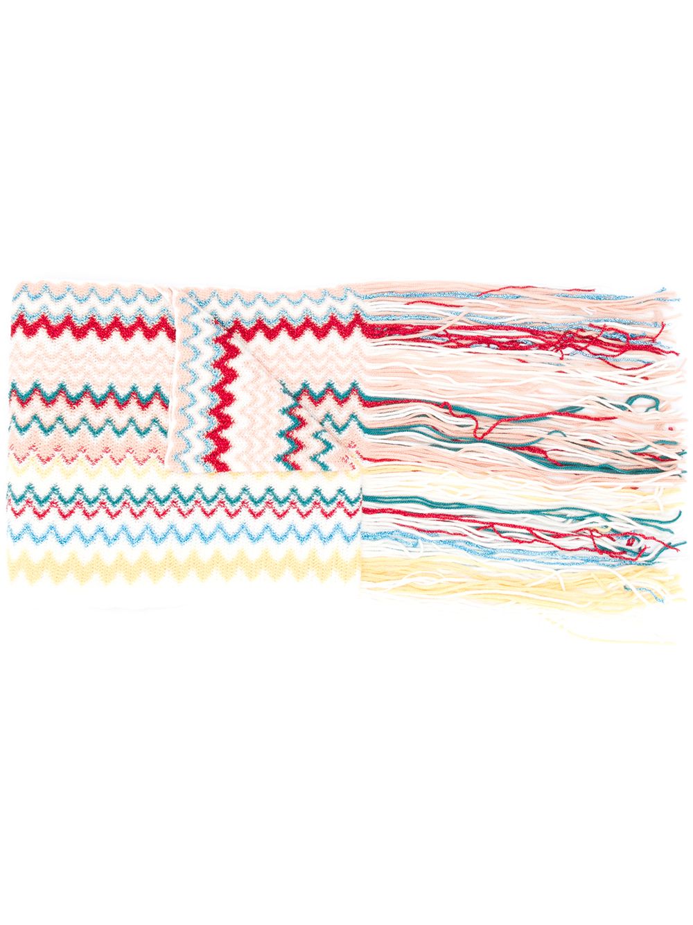 фото Missoni шарф вязки интарсия с узором шеврон