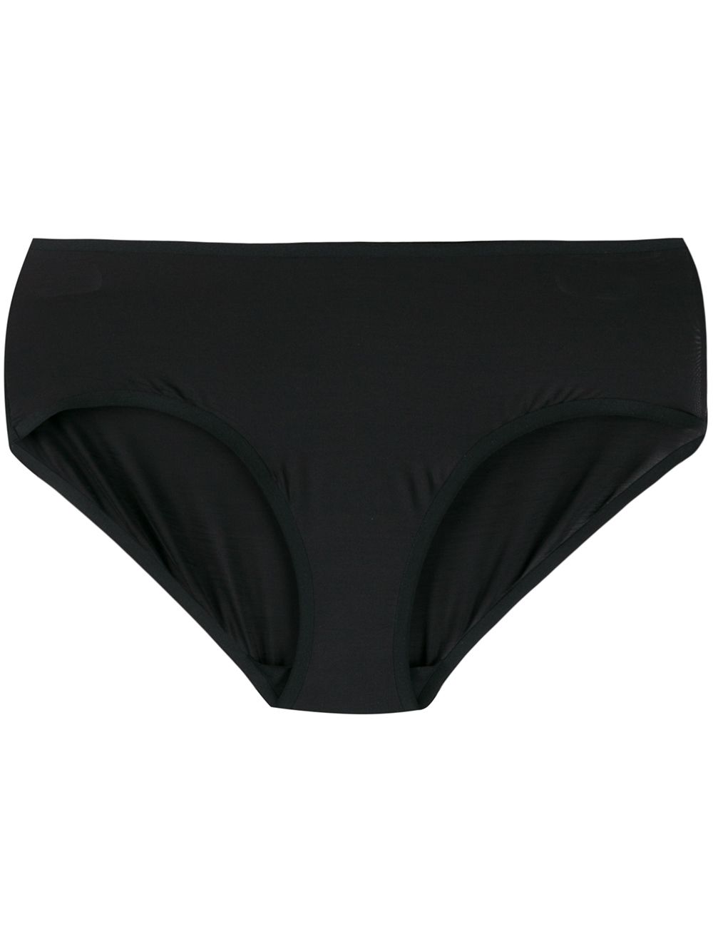 

Wolford sheer panel briefs - Black