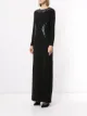 Paule Ka vestido de fiesta con panel de lentejuelas