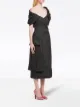 Prada oversized pocket sheath dress
