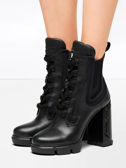 prada chunky ankle boots