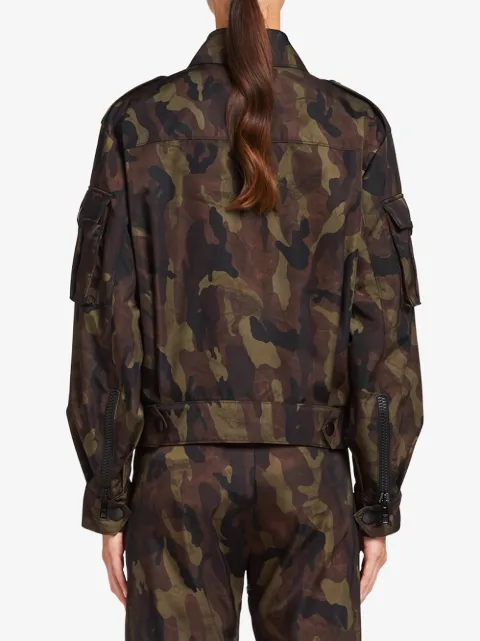prada camo runners navy suede