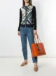 الصورة 2 من Tory Burch Silk-Front Cardigan