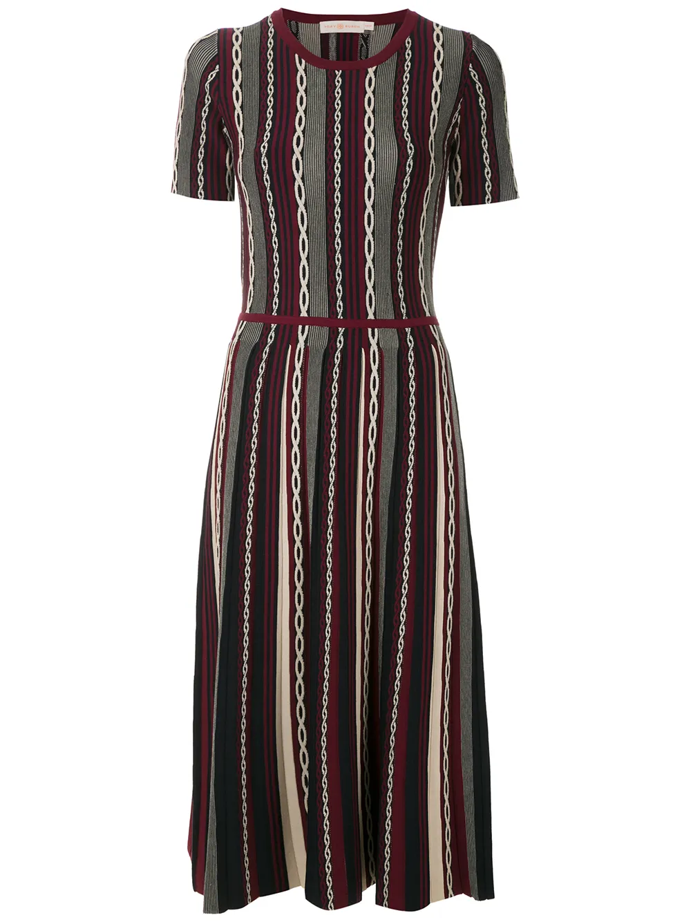 tory burch striped knit dress