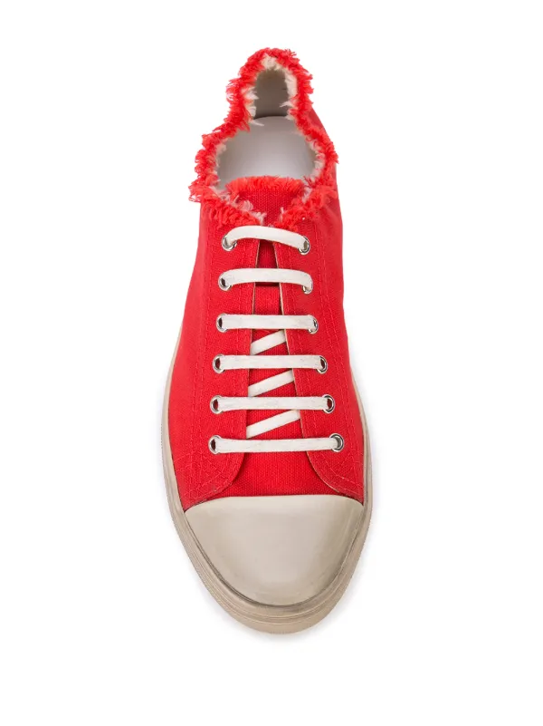 saint laurent red sneakers