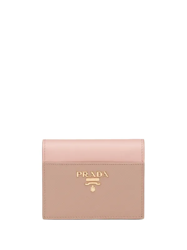 prada two tone wallet