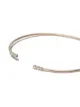 Mizuki 14kt yellow gold diamond open bracelet