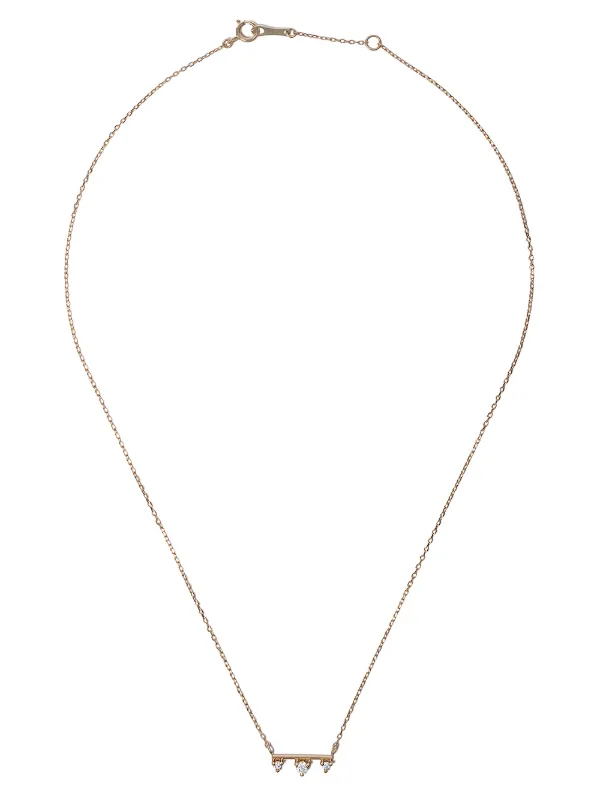 Mizuki 14kt Gold Sea of Beauty Diamond Necklace
