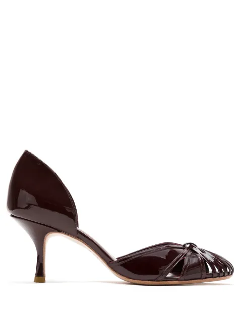 Sarah Chofakian Sarah leather pumps