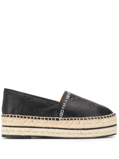 kenzo platform espadrilles