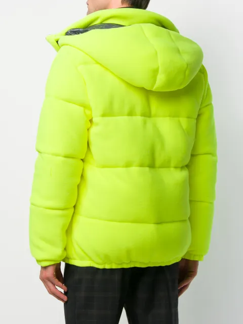 LC23 Textured Neon Puffer Jacket - Farfetch