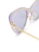 Alexander McQueen Eyewear نظارة شمسية بإطار عين القطة