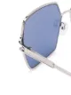 Alexander McQueen Eyewear نظارة شمسية بإطار مربع