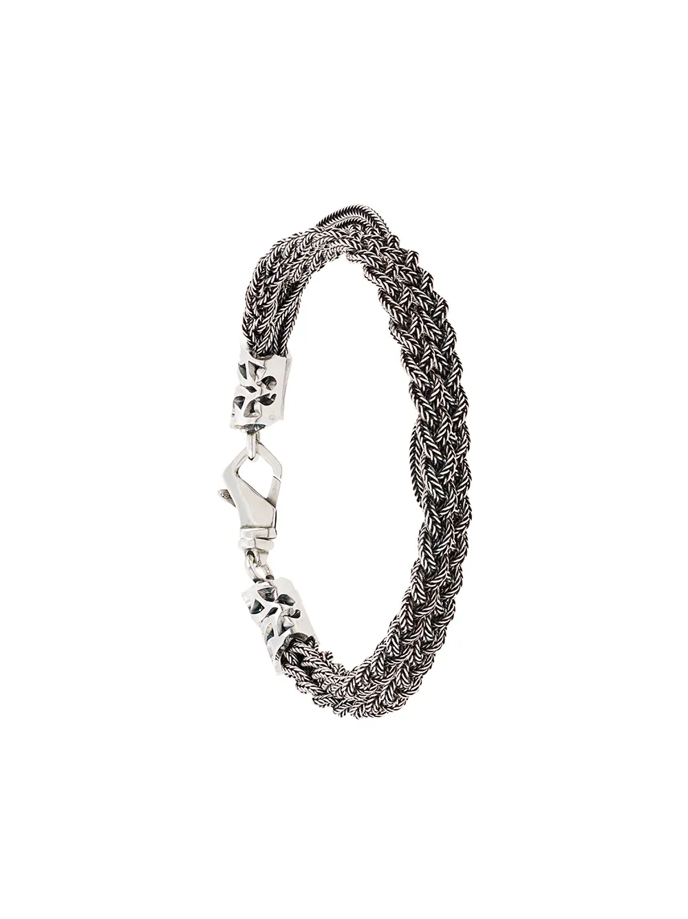 bracelet à design tressé