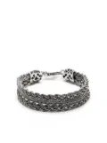 Emanuele Bicocchi braided chain bracelet - Silver