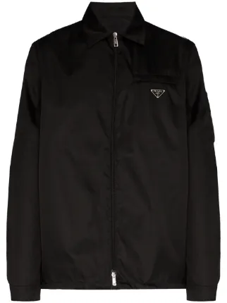 prada zip up jacket