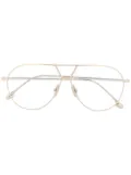 Victoria Beckham VB2106 aviator-style glasses - Metallic