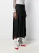 Thom Browne super 120s plain weave pleated skirt