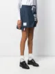 Thom Browne flyweight tech pleated 4-Bar miniskirt