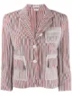 الصورة 1 من Thom Browne بليزر مخطط