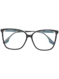 Victoria Beckham square-frame glasses - Black