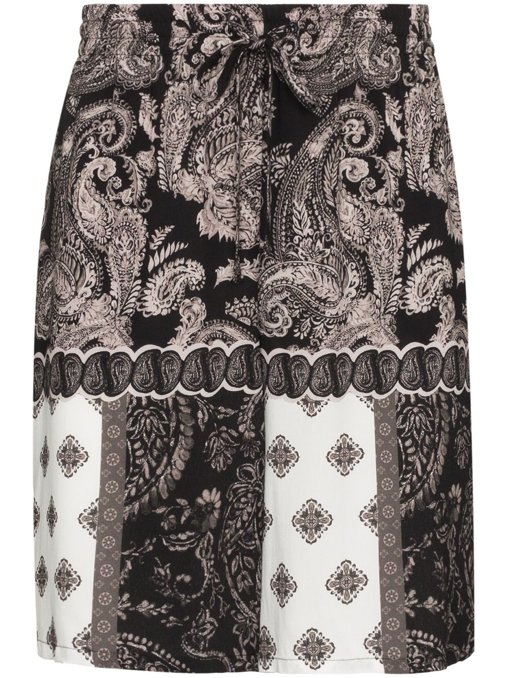 фото Esteban cortazar paisley-print bermuda shorts