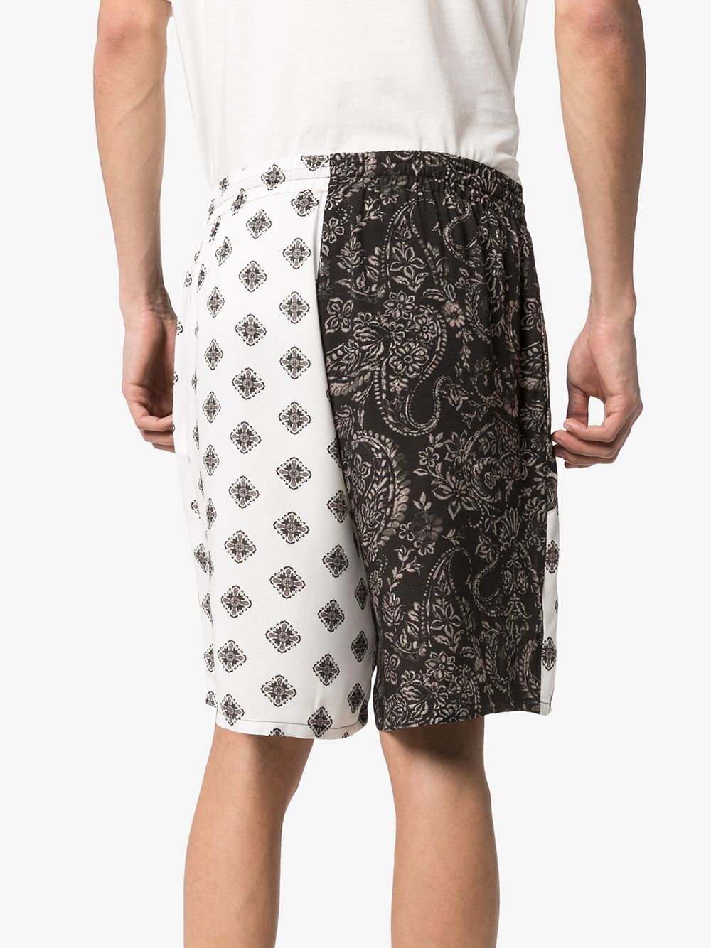 фото Esteban cortazar paisley-print bermuda shorts