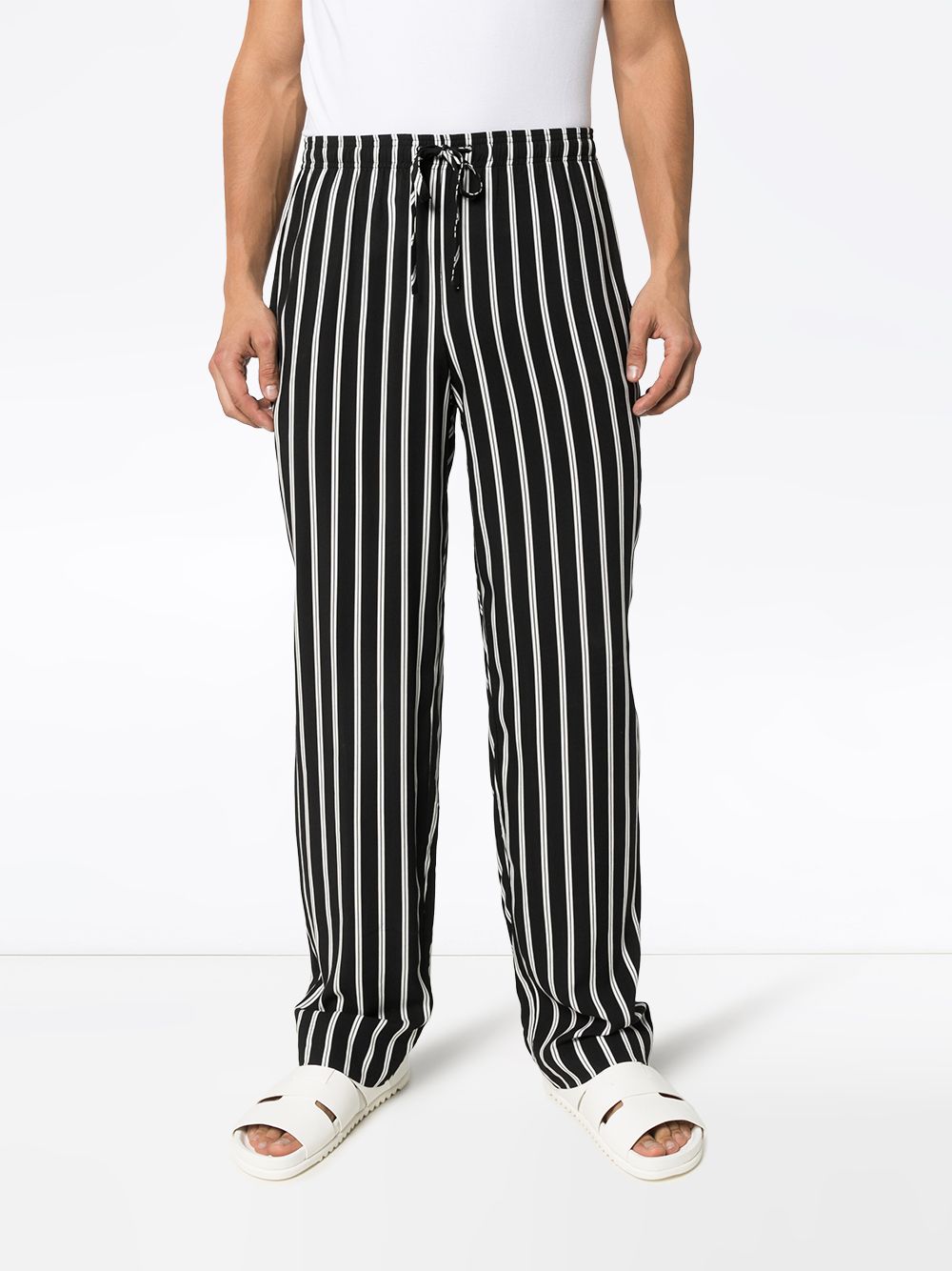 фото Esteban cortazar oversized striped trousers