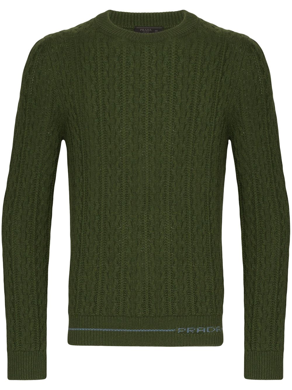 фото Prada свитер фактурной вязки