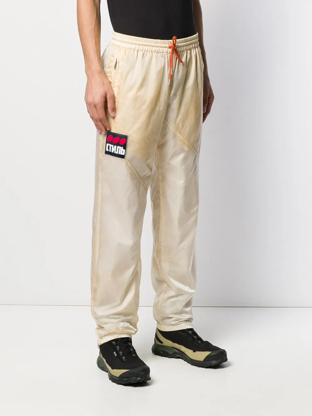 фото Heron Preston panelled track pants