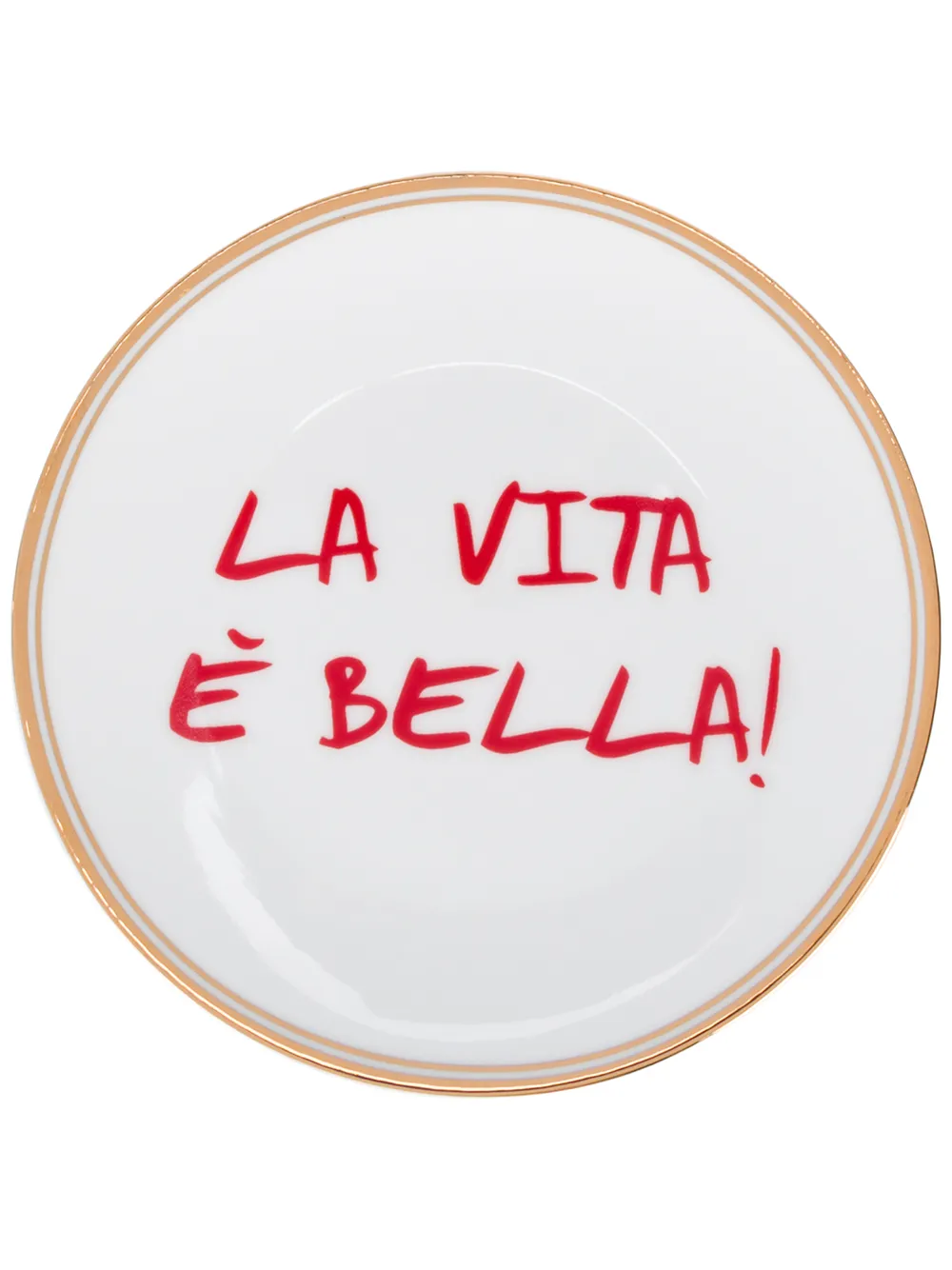 Bitossi Home La Vita È Bella Plate In Multi
